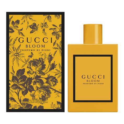 Gucci perfume yellow bottle